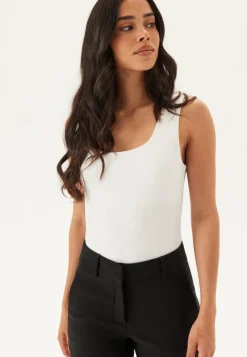 VILA Vikenza U-neck S/L TANK TOP RE