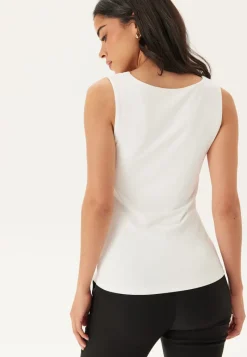 VILA Vikenza U-neck S/L TANK TOP RE