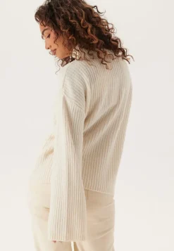 VILA ssia L/S HIGH NECK ZIPPER