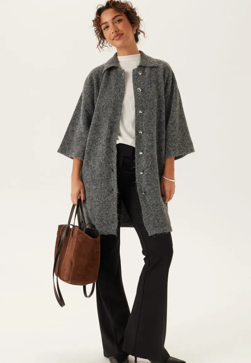 VILA uri 3/4 SLEEVE KNIT DRESS