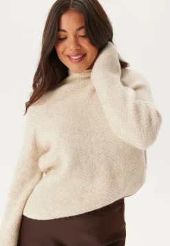 VILA Vilory High Neck L/S KNIT TOP