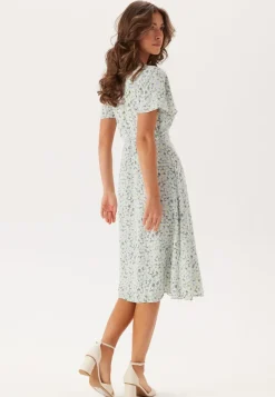 VILA Vilovie S/S Wrap Midi Dress