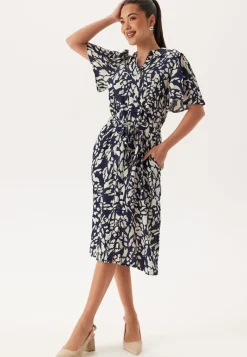 VILA Vilullu S/S KNEE SHIRT DRESS K