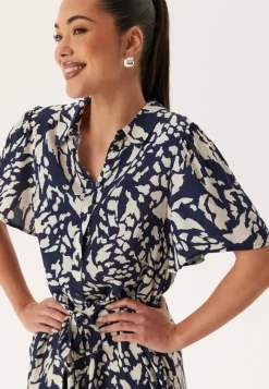 VILA Vilullu S/S KNEE SHIRT DRESS K