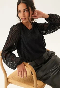 VILA Vimika O-neck L/S Top