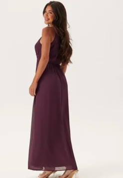 VILA Vimilina Halterneck Maxi Dress