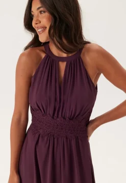 VILA Vimilina Halterneck Maxi Dress
