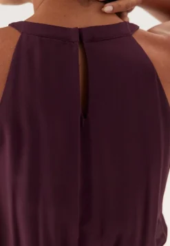 VILA Vimilina Halterneck Maxi Dress