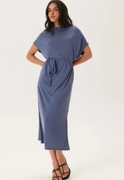 VILA Vimodala Waterfall C/S Midi Dress