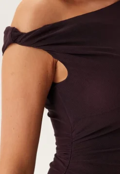 FOREVER NEW Violet Hanky Hem Jersey Midi