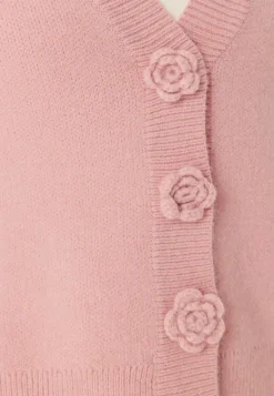 VILA Viradia L/S ROSE CARDIGAN ROSE