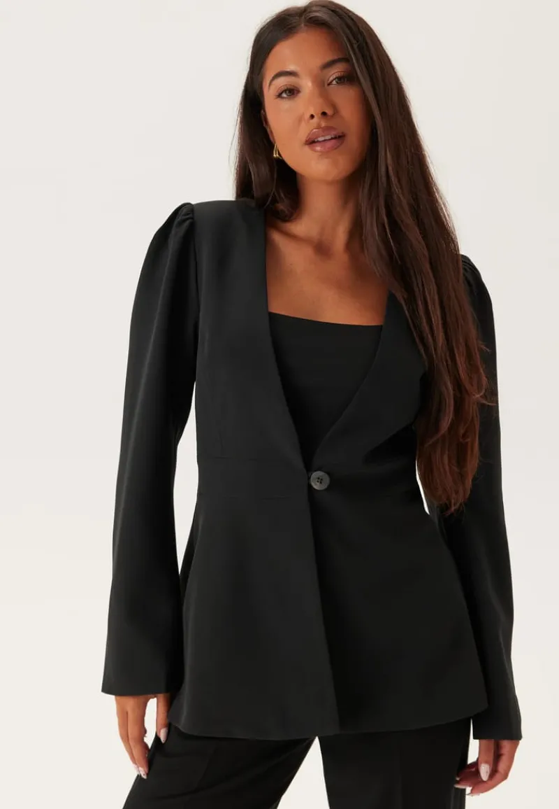 VILA Virasa L/S SINCHED WAIST BLAZE