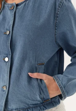 VILA Vireba L/S O-NECK DENIM JACKET