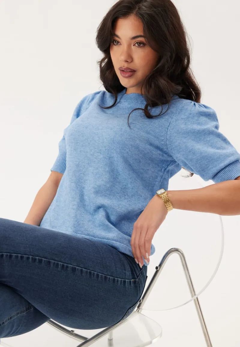 VILA Viril 2/4 SLEEVE O-NECK KNIT T