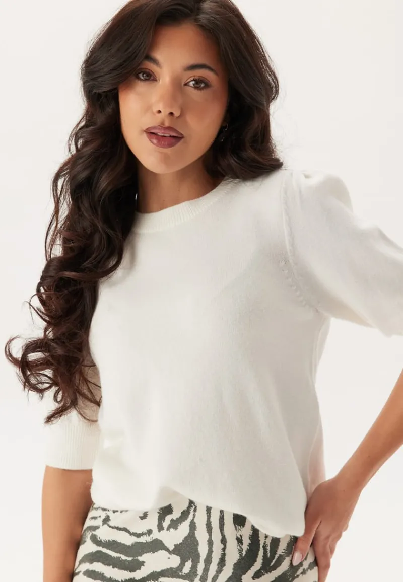 VILA Viril 2/4 SLEEVE O-NECK KNIT T