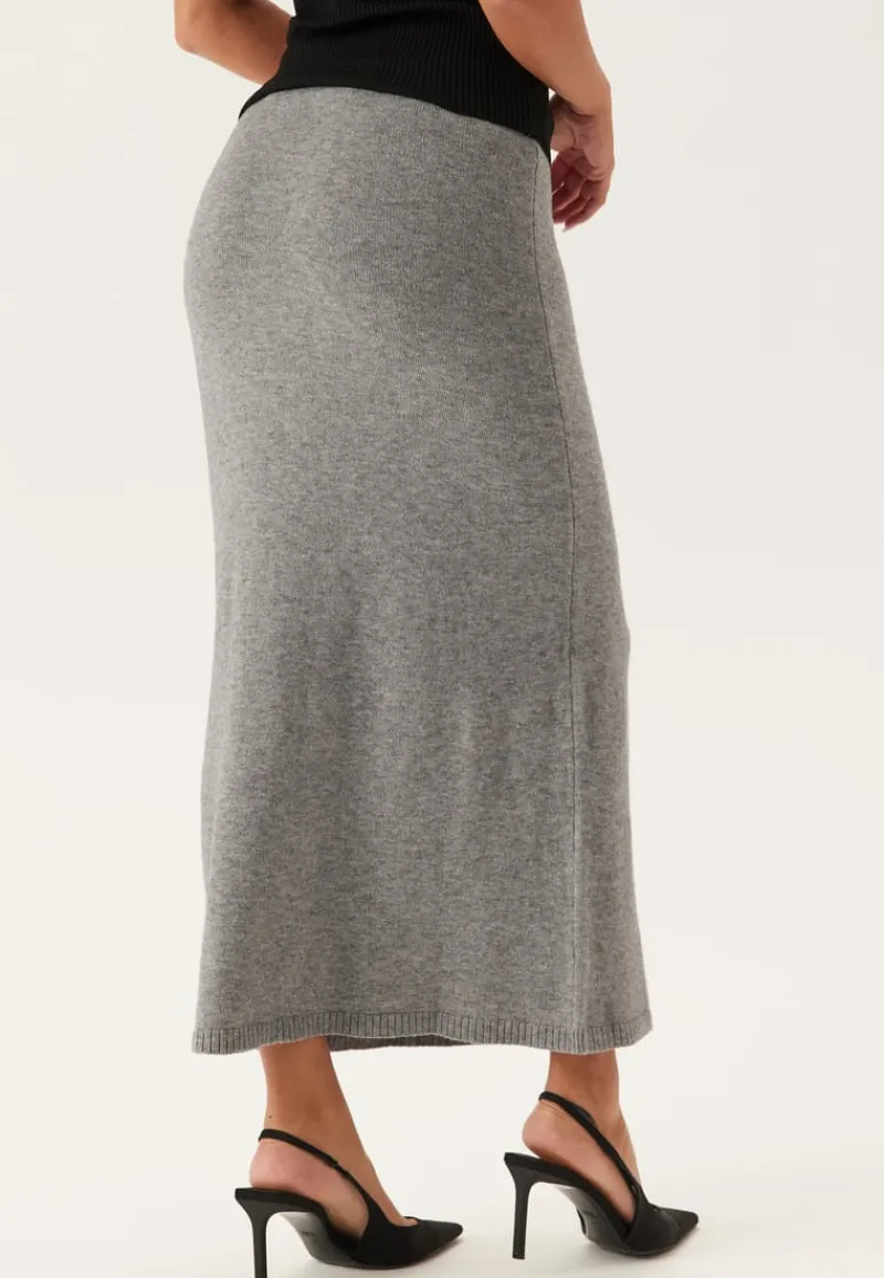 VILA Viril Ankle Knit Skirt