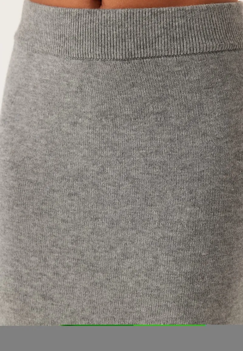 VILA Viril Ankle Knit Skirt