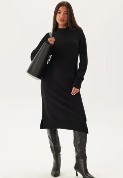 VILA Viril Crew Neck Midi Dress