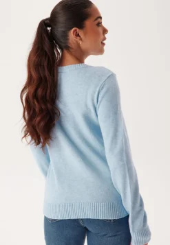 VILA Viril O-neck L/S Knit Top