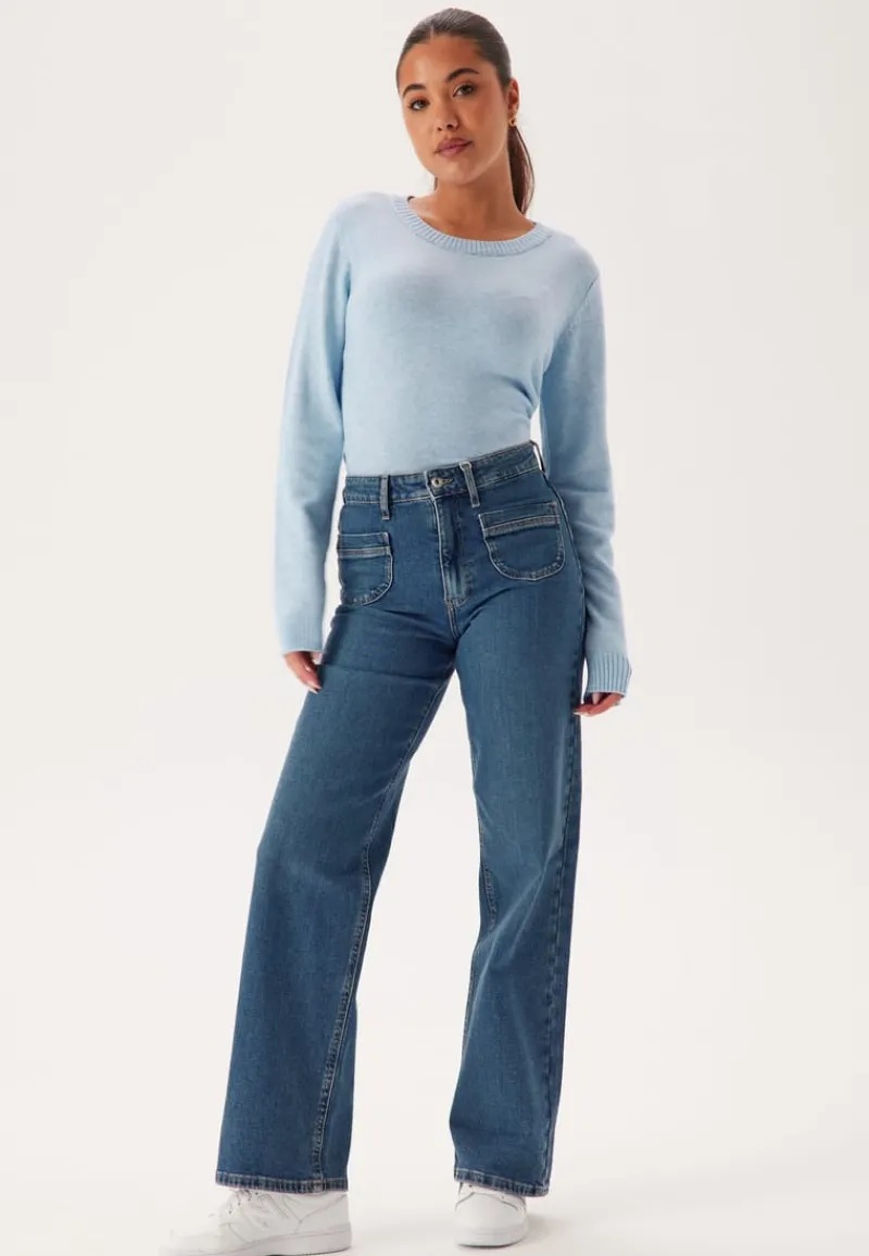 VILA Viril O-neck L/S Knit Top