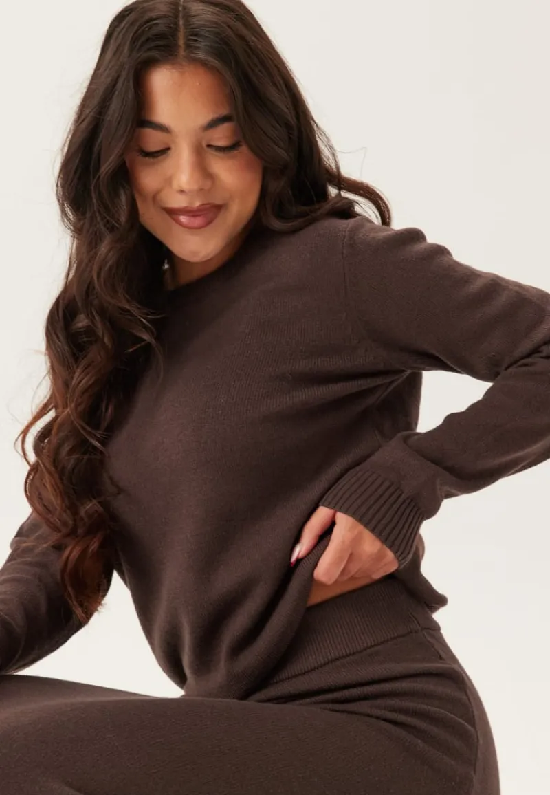 VILA Viril O-neck L/S KNIT TOP