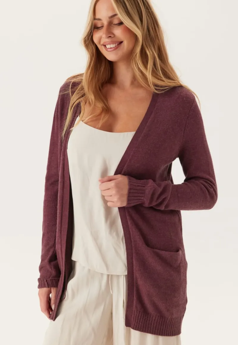 VILA Viril Open L/S KNIT CARDIGAN