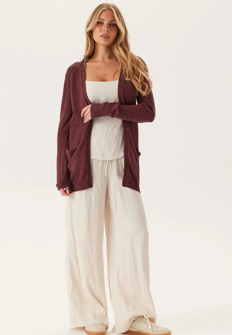 VILA Viril Open L/S KNIT CARDIGAN