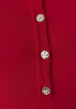 VILA Visway O-neck L/S SHORT KNIT D