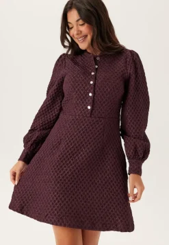VILA Vitaliama L/S JAQCUARD DRESS