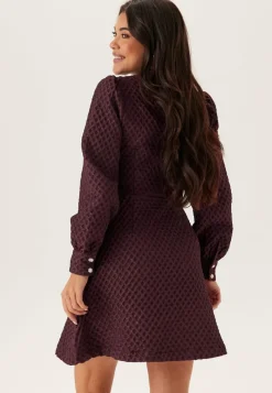 VILA Vitaliama L/S JAQCUARD DRESS