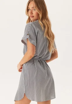 VERO MODA Vmbumpy Ss Short Shirt Dress