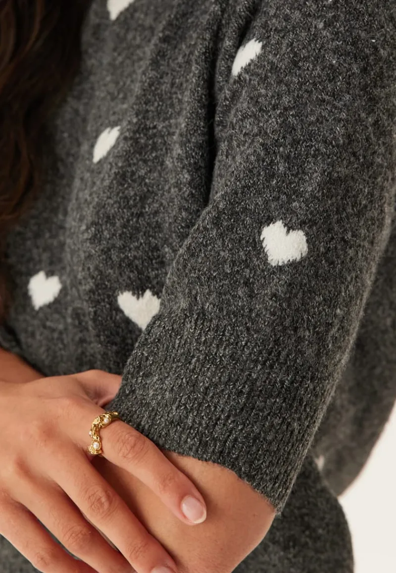 VERO MODA Vmdoffy Intarsia 2/4 O-NK PULL