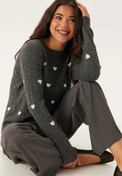 VERO MODA Vmdoffy Intarsia Ls O-nck Pull