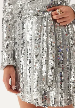 VERO MODA Vmefa Ls Short Dress