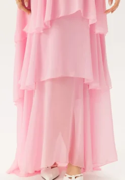 VERO MODA Vmfelicia Sl Ruffle Maxi Dress