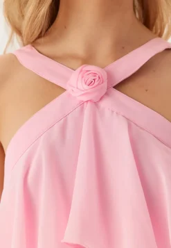 VERO MODA Vmfelicia Sl Ruffle Maxi Dress