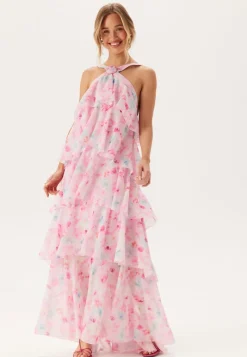 VERO MODA Vmfelicia Sl Ruffle Maxi Dress