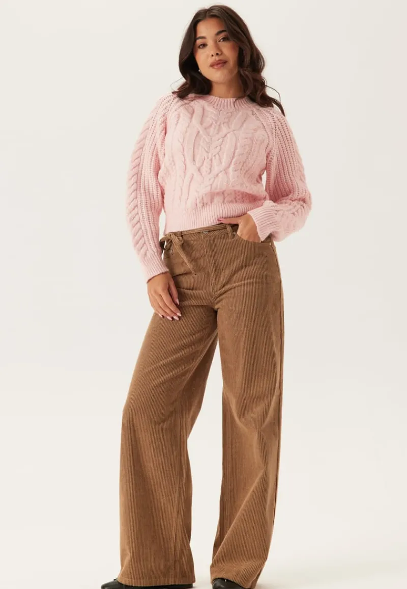 VERO MODA Vmjada Ls O-neck Cable Pullover