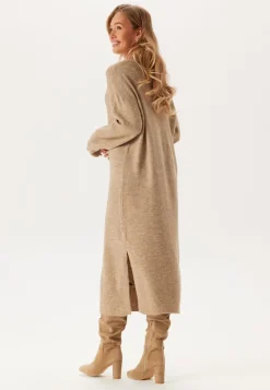 VERO MODA Vmjupiter Ls V-neck Calf Dress