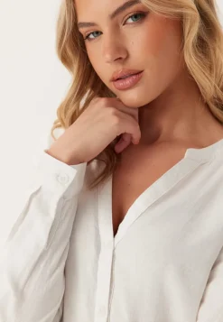 VERO MODA Vmlinn Ls V-neck Shirt