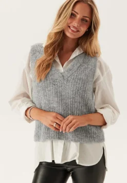 VERO MODA Vmnovah Rib Sl V-neck Vest