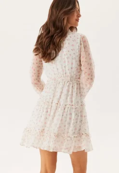 VERO MODA Vmsmilla LS frill short dress