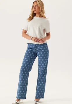 VERO MODA Vmtessa Hr Wide Jeans Print