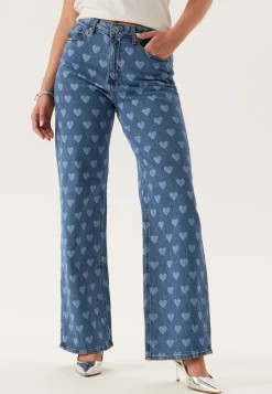 VERO MODA Vmtessa Hr Wide Jeans Print