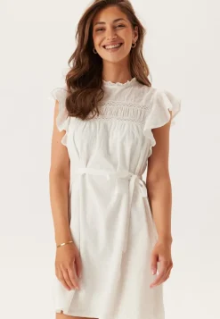 VERO MODA Vmtrine Sl Short Lace Dress