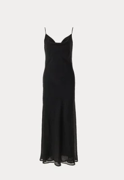 Bubbleroom Occasion Waterfall Embellished Slip Ankle Dress