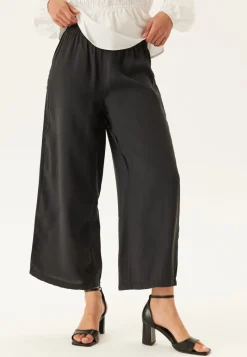 BUBBLEROOM Wide Ankle Modal Trousers