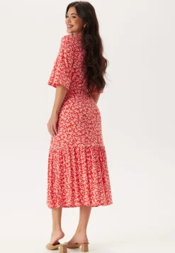 Happy Holly Wrap Dress