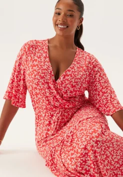 Happy Holly Wrap Dress