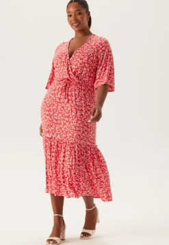 Happy Holly Wrap Dress